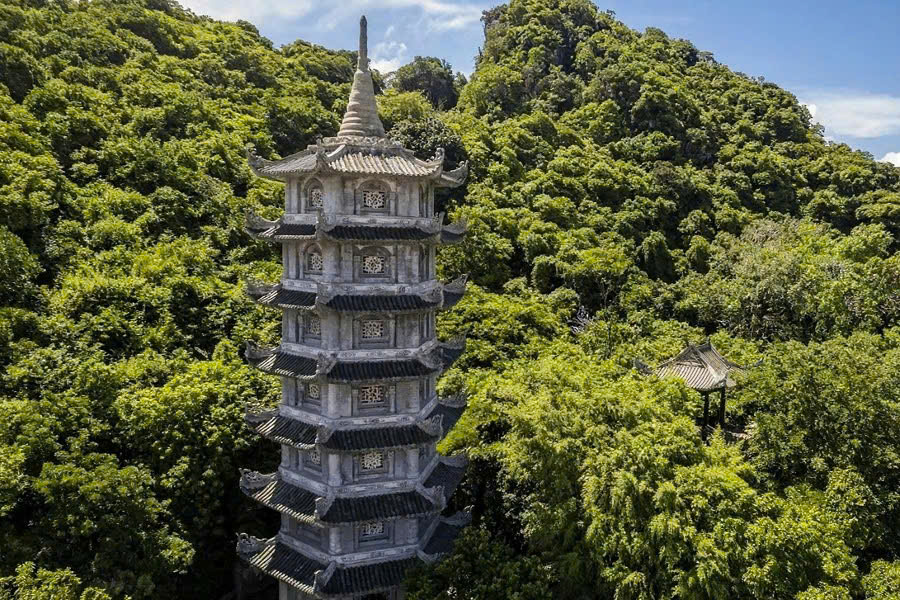 Xa Loi Tower at Marble Mountains in Da Nang Vietnam