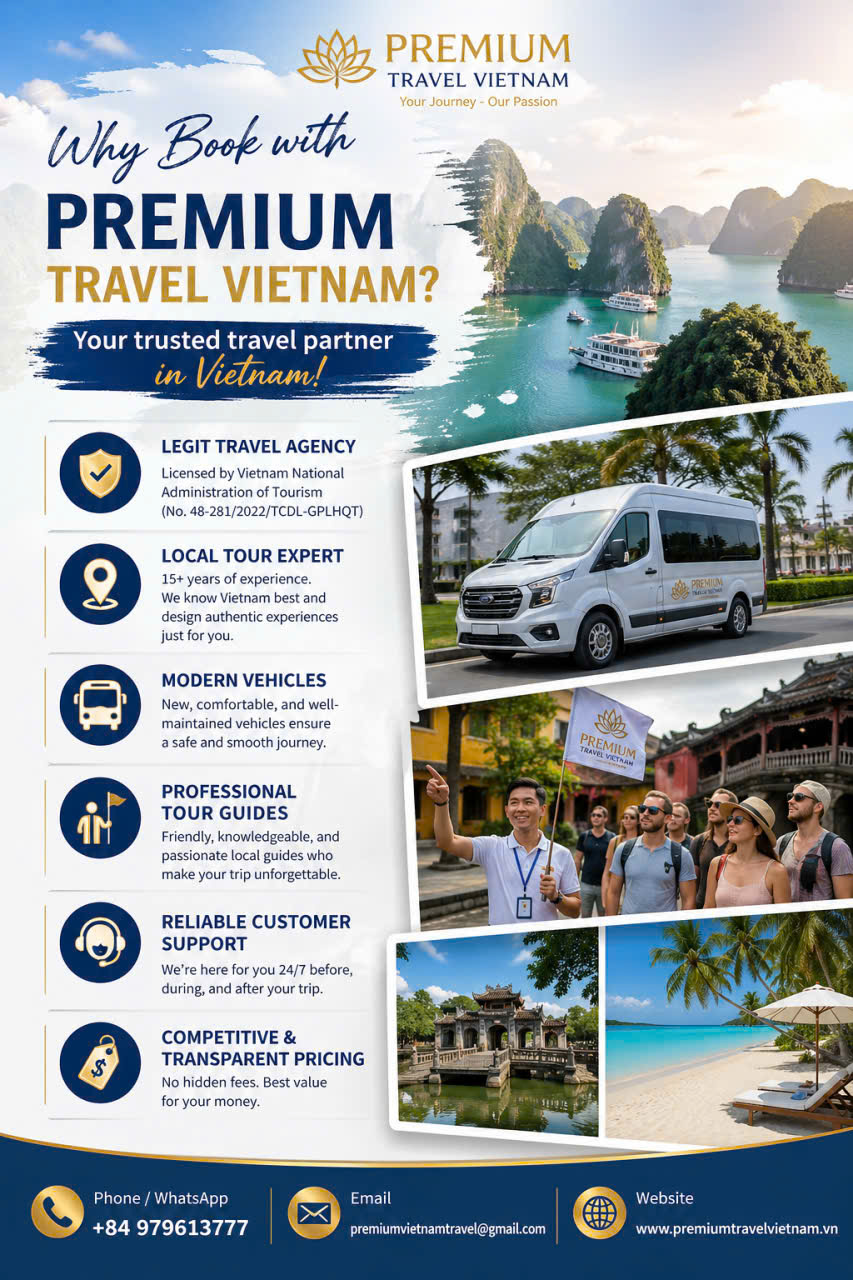 Premium Travel Vietnam Travel Services