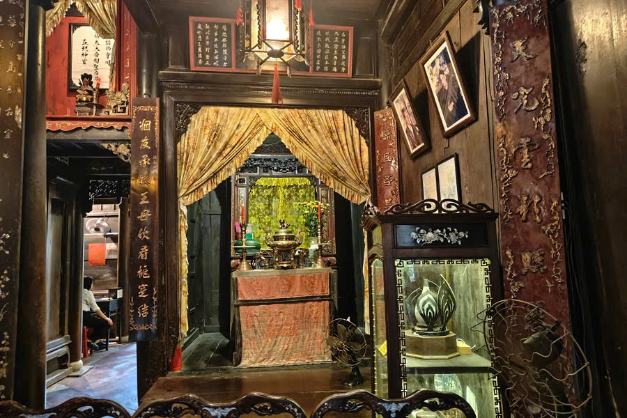 Interior of Tan Ky Old House in Hoi An Ancient Town