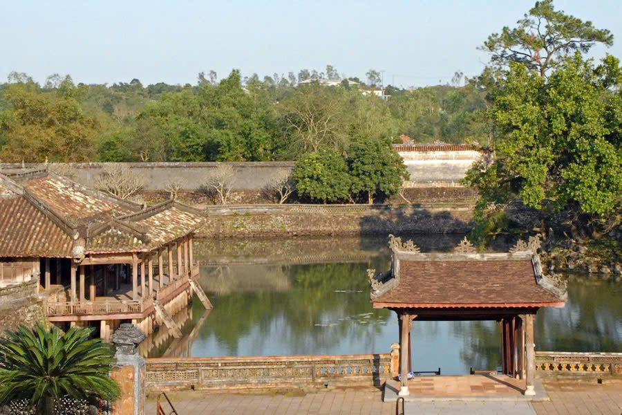 Tu Duc Tomb in Hue, Central Vietnam