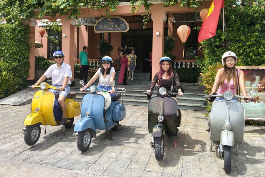 morning vespa tour hoi an