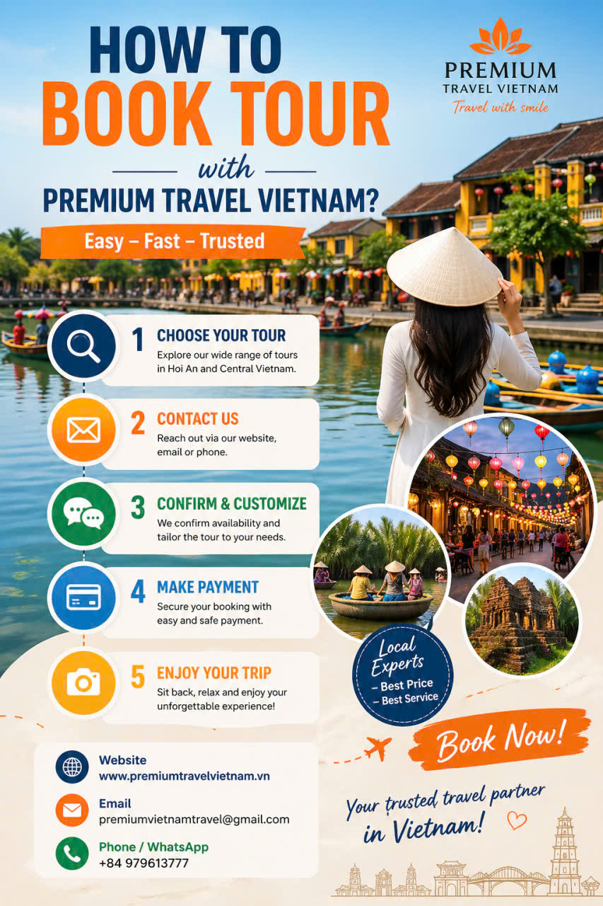 book tours with Premium Travel Vietnam
