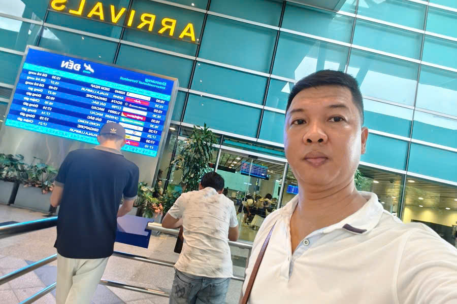 Arrival at Da Nang International Airport