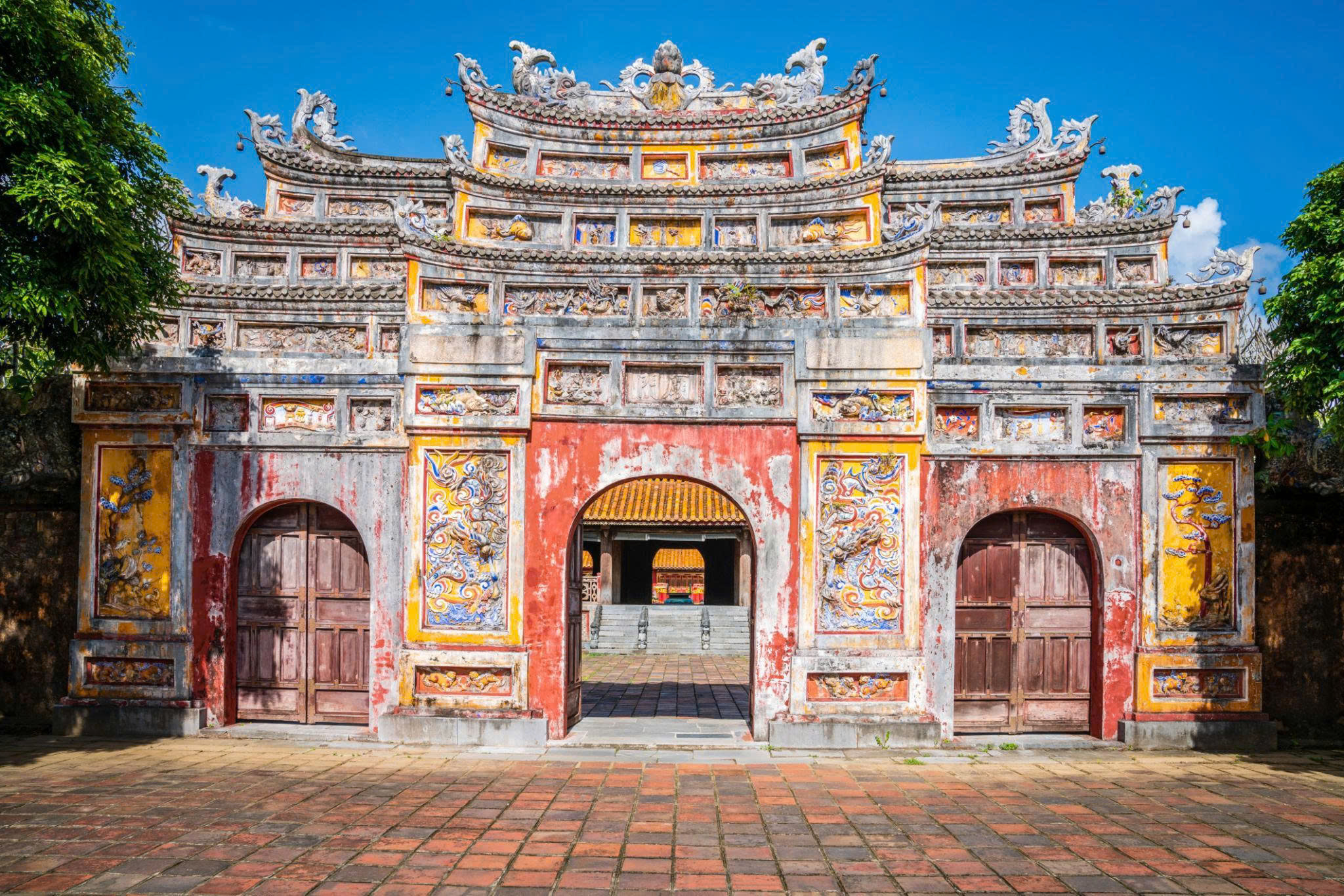 Hue Imperial City as a cultural destination from Chan May Port